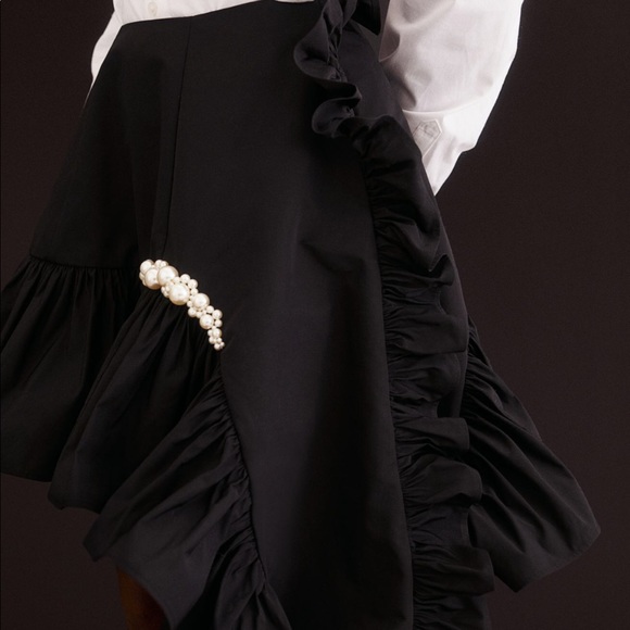 Simone Rocha X H&M Asymmetric Skirt - Picture 4 of 6